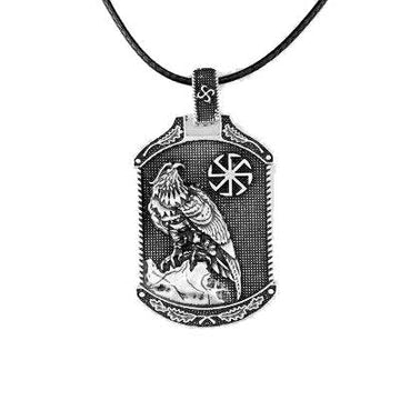 pendentif viking aigle