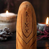 Wooden Viking statuette - Frigg