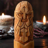 Wikinger-Statuette aus Holz - Thor